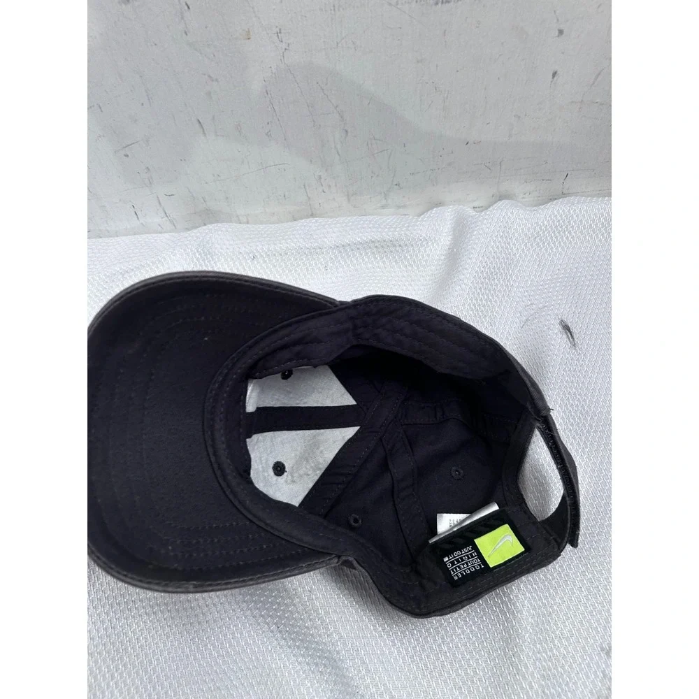 Nike Baseball Cap Toddler Black Embroidered Swoosh Adjustable Hat‎ Kids